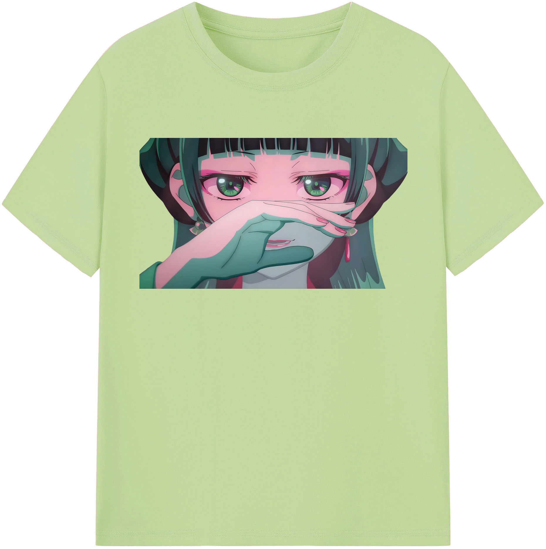 （画像用） 薬屋のひとりごと The Apothecary Diaries 綿100％半袖Tシャツ（フロントプリント）